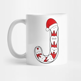 Letter J (Happimola Christmas Alphabet) Mug